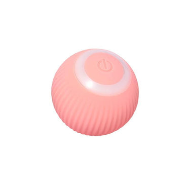 Spherio Smart Ball Cat Toy Cat Toys KittyNook Cat Company Smart Pink Ball